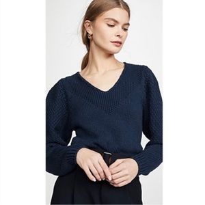 Brochu Walker 100% cotton Vneck Sweater
